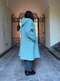 Cappotto verde acqua Kenzo