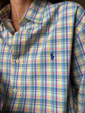 Camicia Gilbi Ralph Lauren quadretti multicolor