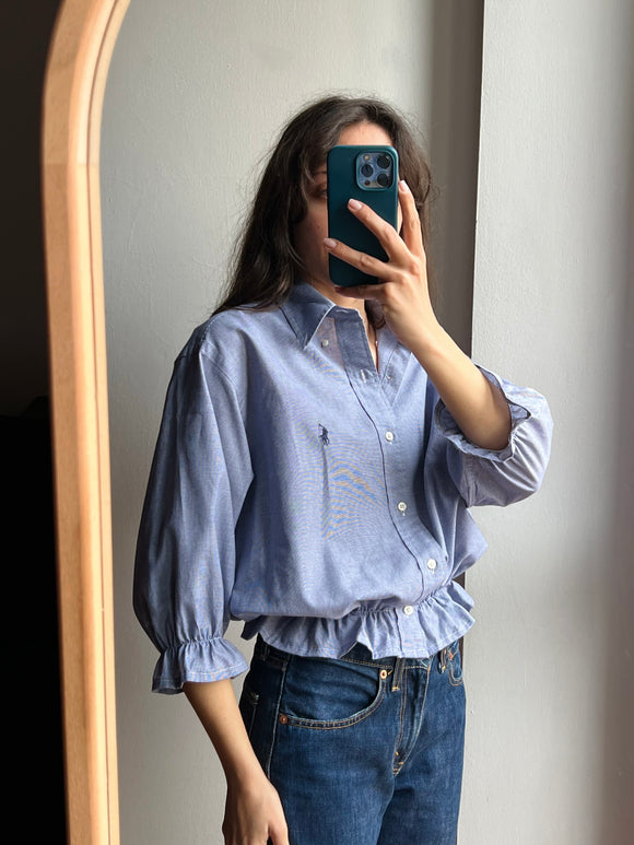 Camicia Gilbi Ralph Lauren vichy blu