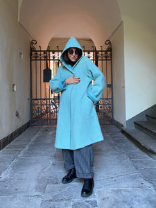 Cappotto verde acqua Kenzo