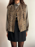 Gilet paisley