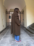 Cappotto marrone cioccolato