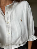 Camicia Gilbi Ralph Lauren bianca senza colletto