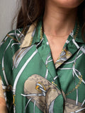 Camicia foulard verde