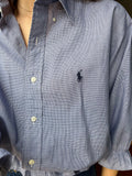 Camicia Gilbi Ralph Lauren vichy blu