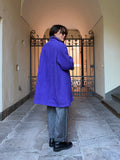 Cappotto viola