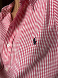 Camicia Gilbi Ralph Lauren quadretti rosa