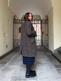 Cappotto sale e pepe marrone