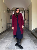 Cappotto bordeaux