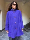 Cappotto viola