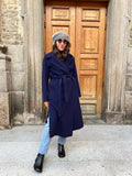 Cappotto sartoriale blu