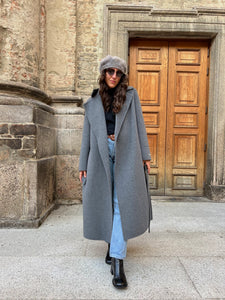 Cappotto sartoriale grigio