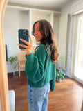 Il mio maglione di cotone preferito • verde