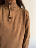 Maglione nocciola Ralph Lauren