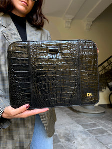 Pochette grande nera cocco