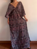 Kimono dress scuro