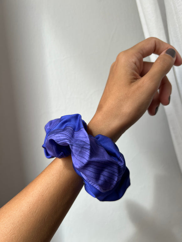 Scrunchie viola fantasia