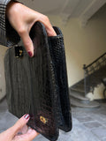 Pochette grande nera cocco