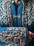 Cardigan norvegese ottanio