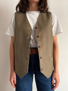 Gilet a quadretti