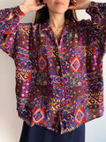 Camicia multicolor