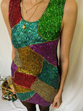 Mini dress paillettes